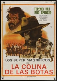 3y654 BOOT HILL Spanish 1979 La collina degli stivali, Woody Strode, Terence Hill, Bud Spencer