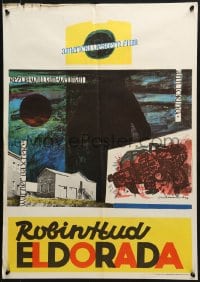 3y199 ROBIN HOOD OF EL DORADO Yugoslavian 20x28 1960s William Wellman directed, Warner Baxter, Ann Loring!