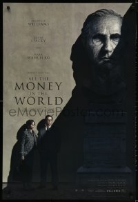 3z510 ALL THE MONEY IN THE WORLD recalled teaser DS 1sh 2017 Ridley Scott, Kevin Spacey credited!