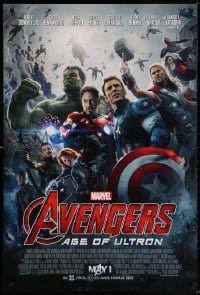 3z528 AVENGERS: AGE OF ULTRON advance DS 1sh 2015 Marvel Comics, Scarlett Johansson, Assemble!