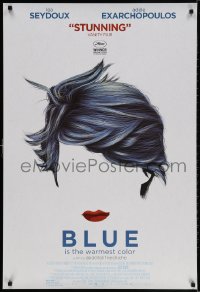 3z555 BLUE IS THE WARMEST COLOR 1sh 2013 La vie d'Adele - Chapitres 1 et 2, wonderful artwork!
