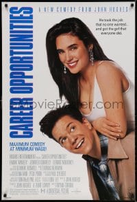 3z576 CAREER OPPORTUNITIES 1sh 1991 Bryan Gordon directed, Frank Whaley & sexy Jennifer Connely!