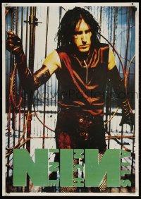 3z251 NINE INCH NAILS 24x34 English commercial poster 1990s image of lead singer Trent Reznor!