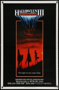 3z680 HALLOWEEN III 1sh 1982 Season of the Witch, horror sequel, the night no one comes home!