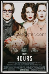 3z700 HOURS advance DS 1sh 2002 Nicole Kidman as Virginia Woolf, Meryl Streep, Julianne Moore!