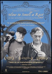 3z705 HOW TO SMELL A ROSE heavy stock 1sh 2014 A Visit with Ricky Leacock in Normandy!