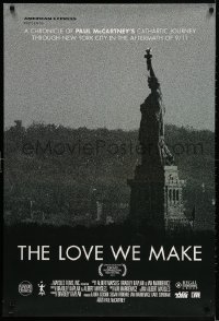 3z776 LOVE WE MAKE 1sh 2011 Paul McCartney has cathartic journey after 9/11