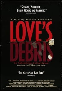 3z779 LOVE'S DEBRIS 1sh 1996 Werner Schroeter's Poussieres d'amour - Abfallprodukte der Liebe!