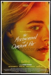 3z795 MISEDUCATION OF CAMERON POST 1sh 2017 close-up of Chloe Grace Moretz in the title role!