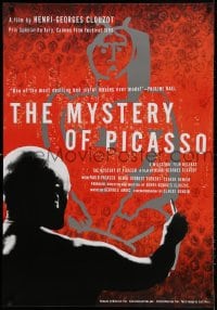 3z810 MYSTERY OF PICASSO 1sh R2000 Le Mystere Picasso, Henri-Georges Clouzot & Pablo!
