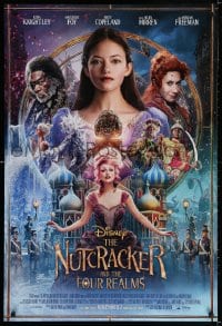 3z820 NUTCRACKER & THE FOUR REALMS advance DS 1sh 2018 Disney, Knightley as the Sugar Plum Fairy!