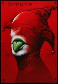 3z254 SATYRYKON commercial Polish 27x39 2006 completely wild art by Walkuski Wieslaw!