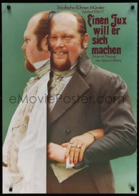 3z146 EINEN JUX WILL ER SICH MACHEN 24x33 German stage poster 1976 man wants to make a joke!