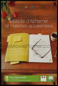 3z385 MALADIE D'ALZHEIMER ET MALADIES APPARENTEES 16x24 French special poster 2000s Alzheimer's