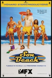 3z130 SON OF THE BEACH tv poster 2000 Timothy Stack, Jaime Bergman, Roland Kickinger, Arcieri!