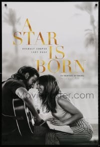 3z911 STAR IS BORN teaser DS 1sh 2018 Bradley Cooper stars and directs, romantic image w/Lady Gaga!
