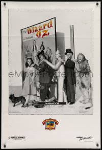 3z205 WIZARD OF OZ 27x40 video poster R1989 Victor Fleming, Judy Garland all-time classic!