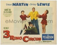 4a192 3 RING CIRCUS LC #7 1954 Jerry Lewis, Dean Martin, Joanne Dru & Zsa Zsa Gabor!