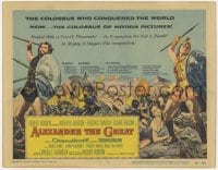 4a009 ALEXANDER THE GREAT TC 1956 art of Richard Burton & Frederic March as Philip of Macedonia!