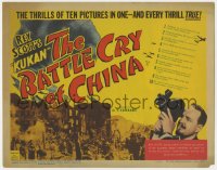 4a012 BATTLE CRY OF CHINA TC 1941 Japanese vs China in World War II, thrills of 10 pictures in 1!