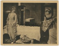 4a242 BELL HOP LC 1921 wacky Larry Semon in drag under bed hiding from maid Norma Nichols!