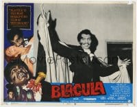 4a260 BLACULA LC #7 1972 best portrait of vampire William Marshall, the black Dracula!!