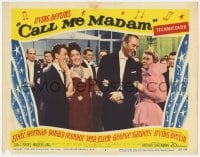 4a290 CALL ME MADAM LC #2 1953 Ethel Merman, Donald O'Connor, Vera-Ellen & George Sanders