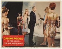 4a304 CASINO ROYALE LC #6 1967 David Niven as James Bond surrounded by sexy girls with guns!