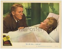 4a305 CASS TIMBERLANE LC #3 1948 Spencer Tracy tells Lana Turner in hospital bed that he needs her!