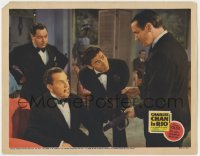 4a311 CHARLIE CHAN IN RIO LC 1941 Asian detective Sidney Toler & Victor Sen Yung look at record!