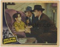 4a405 EYES OF THE UNDERWORLD LC 1942 Lon Chaney Jr. & Richard Dix question Billy Lee tied to chair!