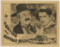 4a417 FIGHTING WITH BUFFALO BILL LC 1926 c/u of cowboys Robert Homans & Wallace MacDonald!