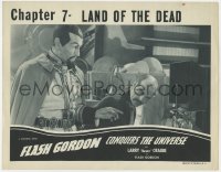 4a427 FLASH GORDON CONQUERS THE UNIVERSE chapter 7 LC R1940s Charles Middleton as Emperor Ming!