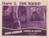 4a425 FLASH GORDON CONQUERS THE UNIVERSE chapter 11 LC R1940s Buster Crabbe, Stark Treachery!