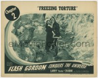 4a426 FLASH GORDON CONQUERS THE UNIVERSE chapter 2 LC 1940 Buster Crabbe, Freezing Torture!