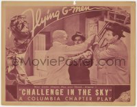 4a433 FLYING G-MEN chapter 1 LC 1939 Columbia WWII serial, Robert Paige, Challenge in the Sky!