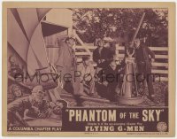 4a436 FLYING G-MEN chapter 6 LC 1939 Columbia WWII serial, Robert Paige, Phantom of the Sky!