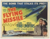 4a037 FLYING MISSILE TC 1951 Glenn Ford, Viveca Lindfors, smart bomb that stalks its prey!