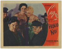 4a454 FRISCO KID LC R1944 tough sailor James Cagney in front of waterfront floozies!