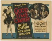 4a043 GOOD TIME CHARLEY TC 1927 sexy Helene Costello, written by Darryl F. Zanuck, Michael Curtiz