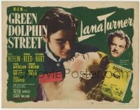 4a044 GREEN DOLPHIN STREET TC 1947 sexy Lana Turner, Van Heflin, written by Samson Raphaelson!