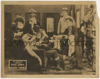 4a502 HEARTS & SPURS LC 1925 cowboy Buck Jones & young Carole Lombard in her fourth movie!