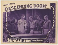 4a555 JUNGLE JIM chapter 10 LC 1936 Evelyn Brent & others by cool altar, Descending Doom!