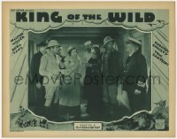 4a574 KING OF THE WILD chapter 2 LC 1931 cool Mascot all-talking serial, The Tiger of Destiny!
