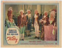 4a578 KITTY LC #4 1945 Ray Milland is introduced to pretty Paulette Goddard!
