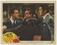 4a583 LADY BE GOOD LC 1941 Red Skelton restrains angry Robert Young threatening John Carroll!