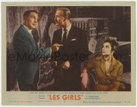 4a593 LES GIRLS LC #6 1957 Gene Kelly denies he was romancing Leslie Phillips' bride Kay Kendall!