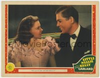 4a600 LITTLE NELLIE KELLY LC 1940 close up of Judy Garland & Douglas McPhail smiling at each other!