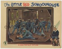 4a602 LITTLE RED SCHOOL HOUSE LC 1936 great image of police breaking up prison yard brawl!