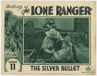 4a606 LONE RANGER chapter 11 LC 1938 masked hero's first serial version, The Silver Bullet!